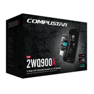 (MONITOREO en APP) Kit de Alarma Vehicular Profesional de 2 vías y control LCD con modulo CM2500 Incluye GPS X1-MAX LTE