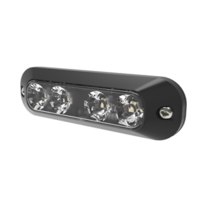 Luz perimetral, 4 LEDs Ultra Brillantes, color Rojo / Azul