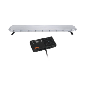 Barra de luces LED de 46" Rojo/Azul/Ambar , De 132 LEDs, Controlador Incluido, Ideal para Equipar Unidades de Seguridad Publica
