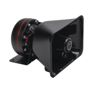 Bocina de uso Rudo, de 100 W, Alto Rendimiento y Base en Aluminio, 8 Ohms de Impedancia